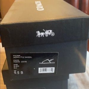 Jazmin PTLE Sandals. Black Worn once. Like New